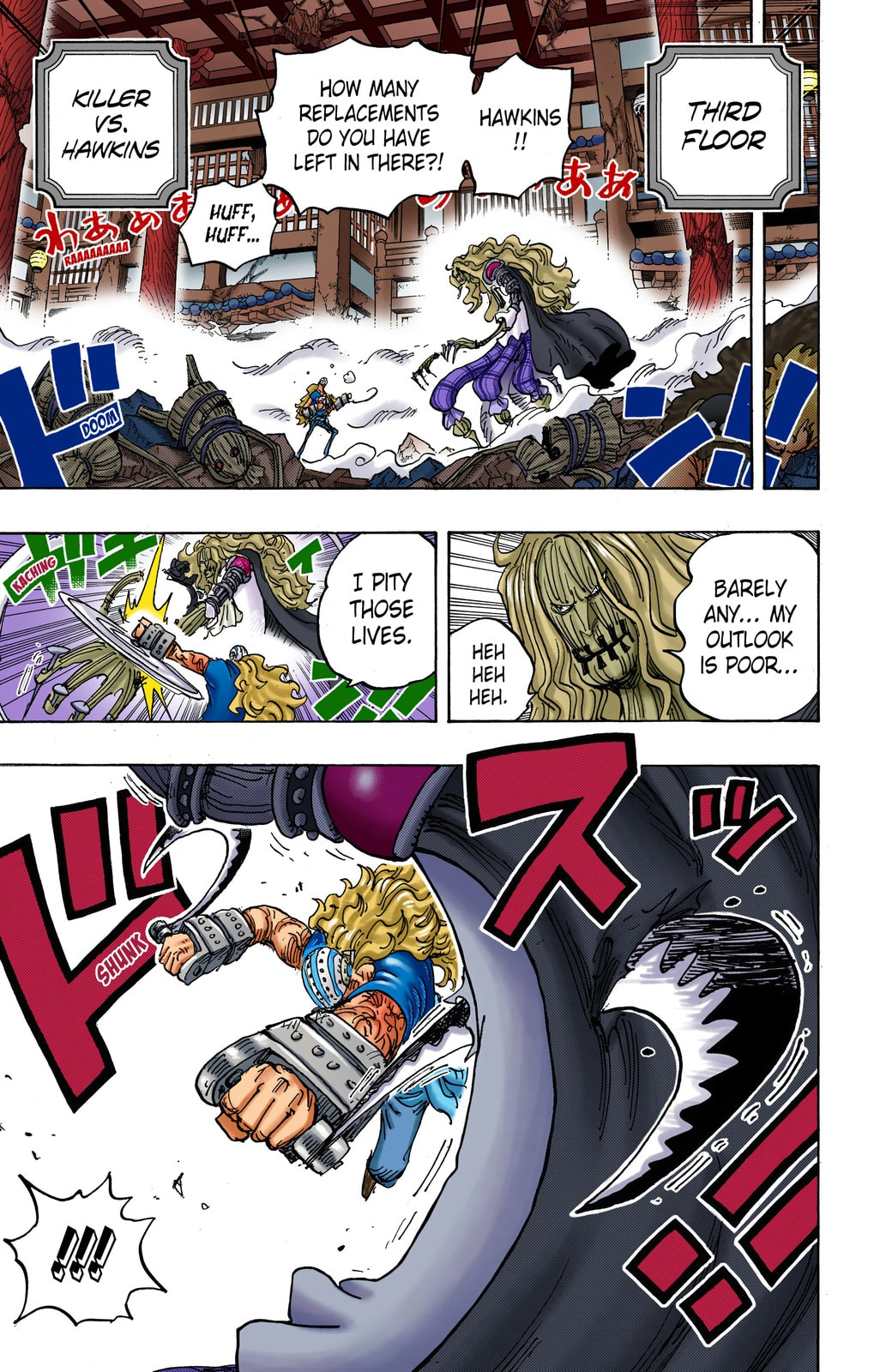 One Piece Digital Colored Chapter 1022 image 07